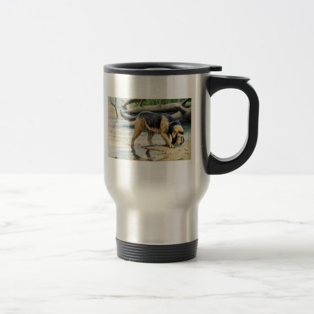 Tasse d'Otterhound (Droit)