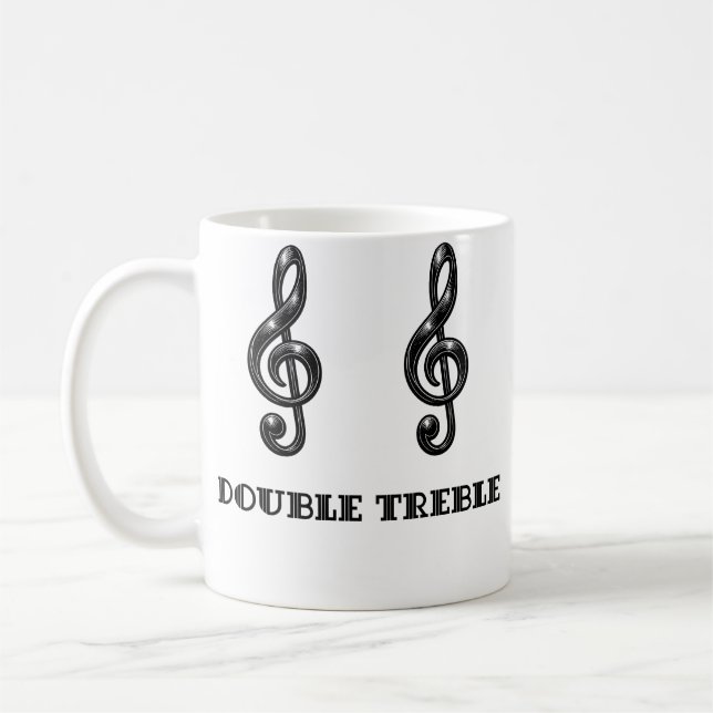 Tasse Double Aigu (Gauche)