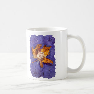 Tasse douce de fée de pluie d'automne