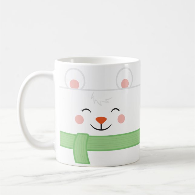 Tasse d'ours blanc (Gauche)