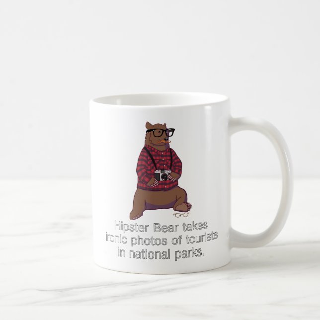 Tasse d'ours de hippie (Droite)