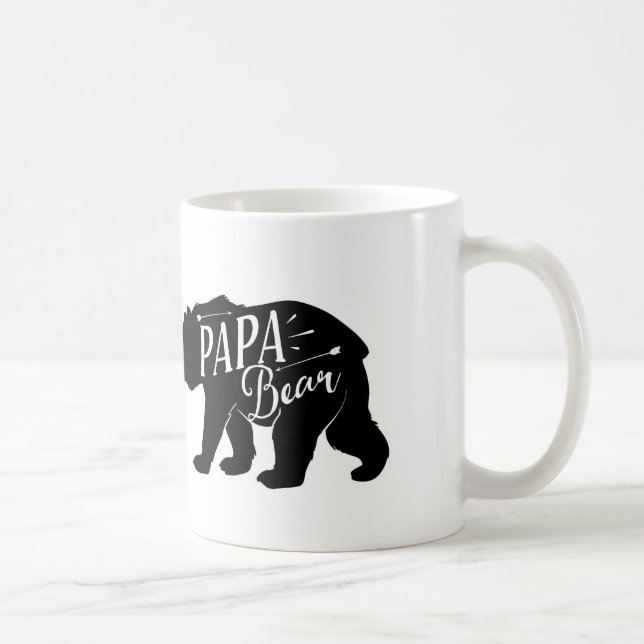 Tasse d'ours de papa, tasse d'ours de papa, papa (Droite)