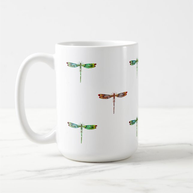 Tasse Dragon Volant Colorée (Gauche)