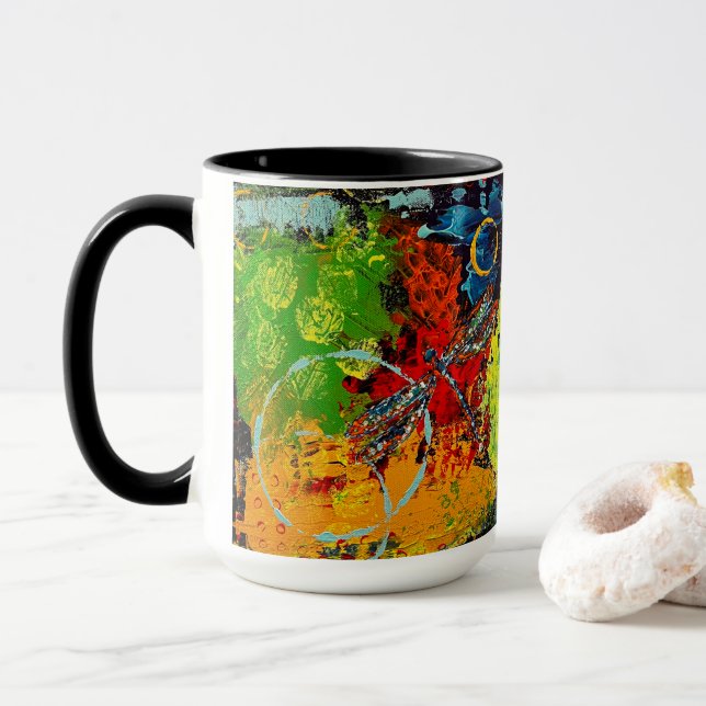 Tasse Dragonfly (Avec donut)