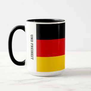Tasse Drapeau Allemagne Unité Justice Liberté