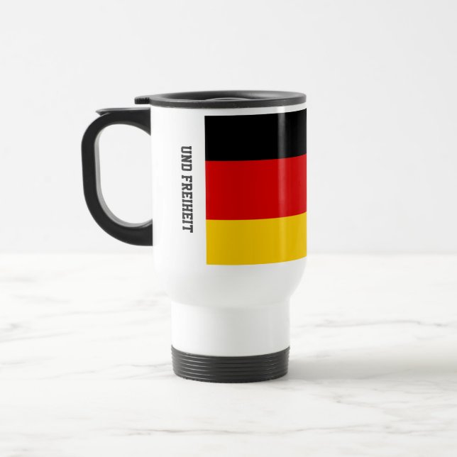 Tasse Drapeau Allemagne Unité Justice Liberté (Gauche)