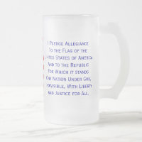 Tasse Drapeau de Serment d'Allégeance