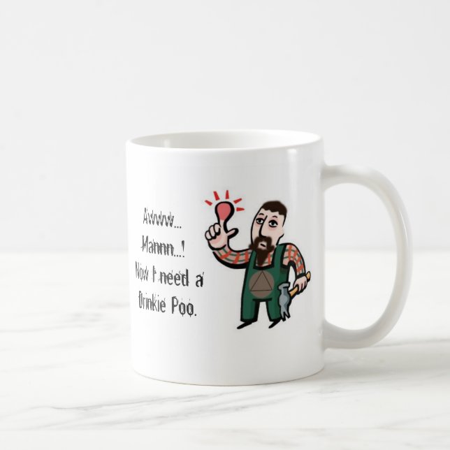 Tasse "Drinkie Poo " de la huée T Doo (Droite)
