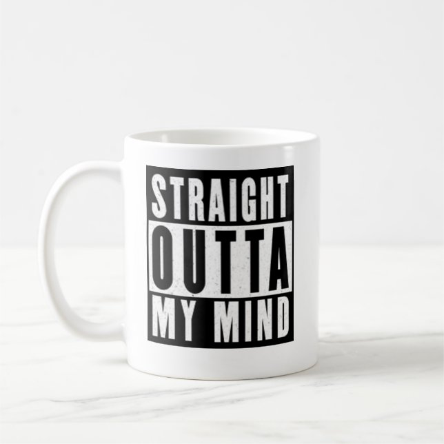 Tasse Droit Sorti De Mon Esprit (Gauche)
