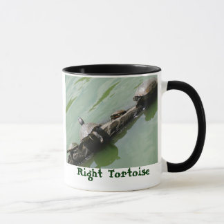 Tasse droite de tortue