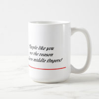 Tasse drôle avec des énonciations originales