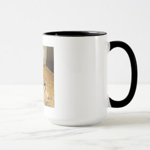 Tasse drôle avec la girafe