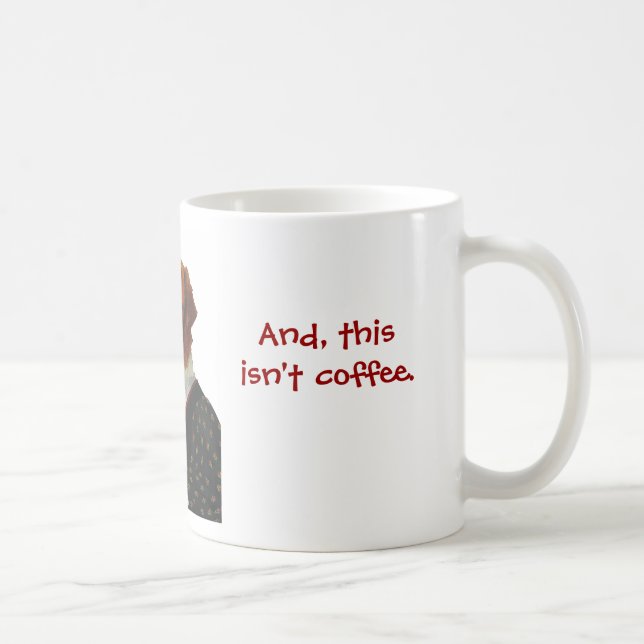 Tasse drôle avec St Bernard (Droite)