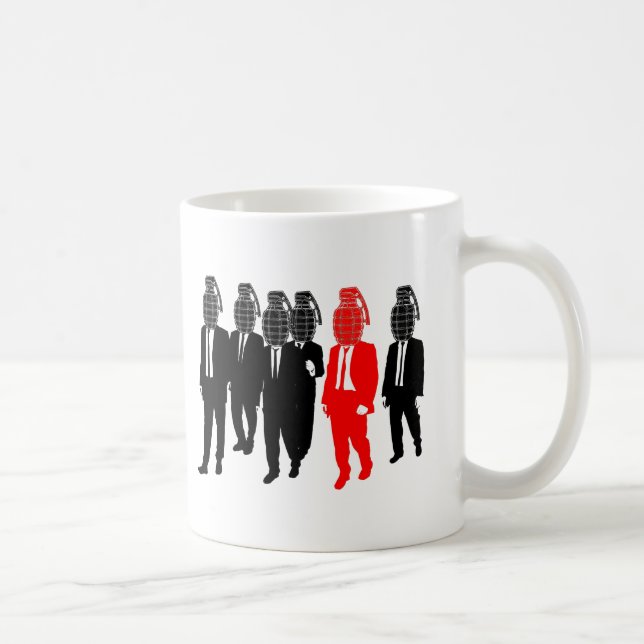 Tasse drôle avec tête de grenade (Droite)