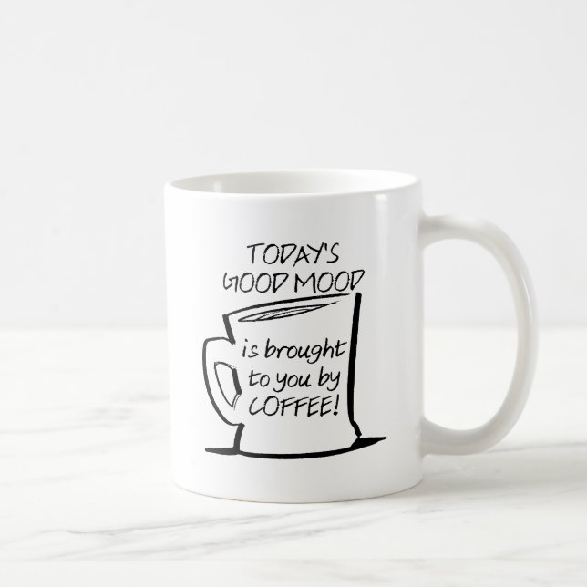 Tasse Drôle Café Bonne Humeur (Droite)