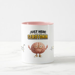 Tasse Drôle Cerveau Sérotonine