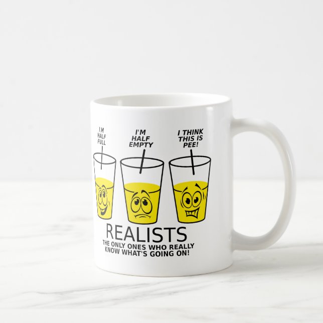 Tasse Drôle Coupe Réaliste (Droite)