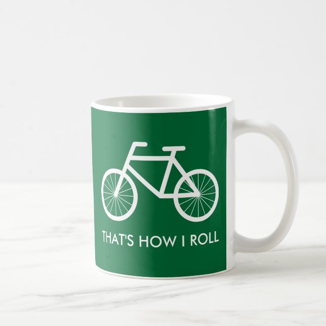 Tasse drôle de bicyclette pour des enthousiastes (Droite)