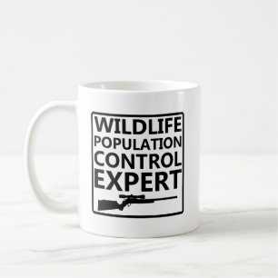Tasse drôle de chasse pour le contrôle de la popul