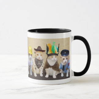 Tasse drôle de chat