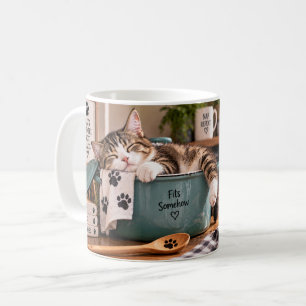Tasse drôle de chat « Je suis venu, j'ai vu, j'ai