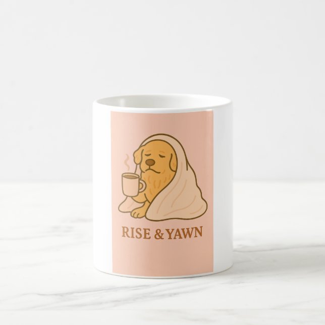 Tasse drôle de chien (Centre)