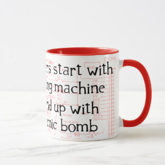 Tasse drôle de citation d'ingénieur