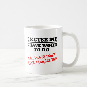 Tasse Drôle de Complot Méchant