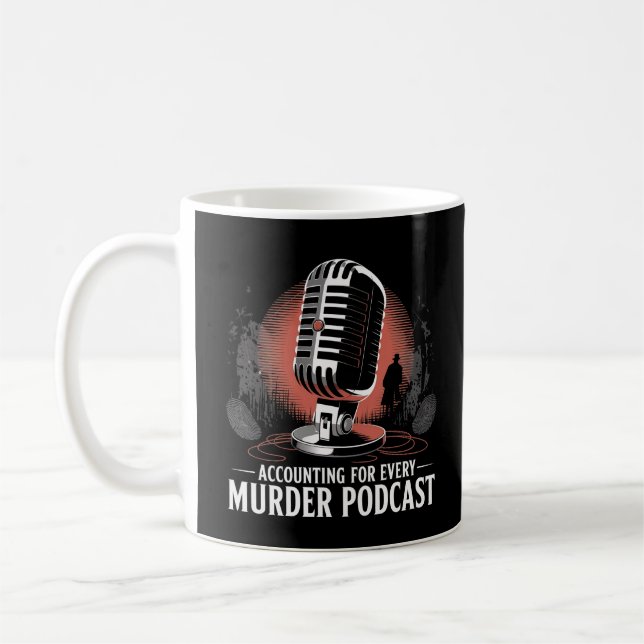 Tasse drôle de comptabilité, véritable crime, CPA, (Gauche)