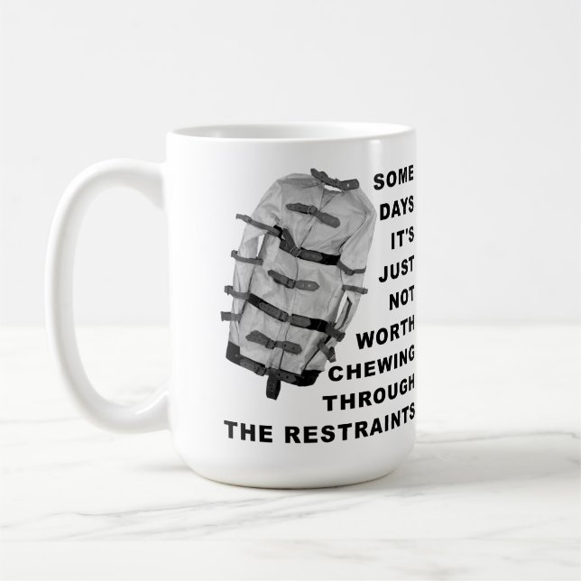 Tasse Drôle de Croquer les Contraintes (Gauche)