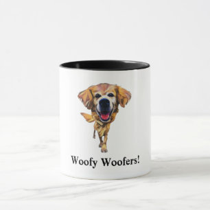 Tasse drôle de Golden Retriever