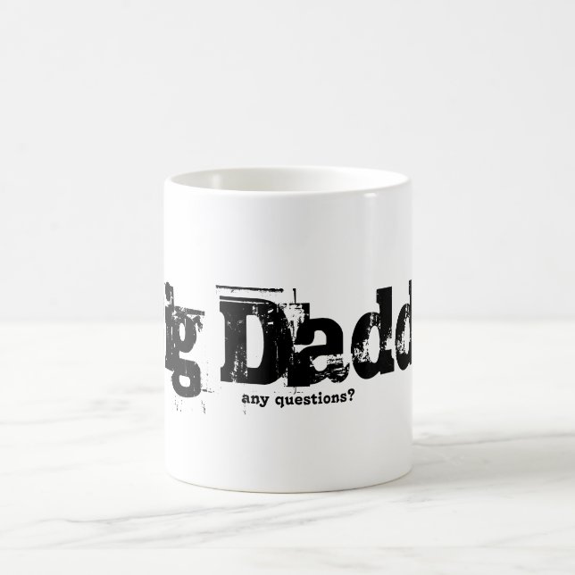 Tasse drôle de GRAND PAPA pour le blanc de papa (Centre)