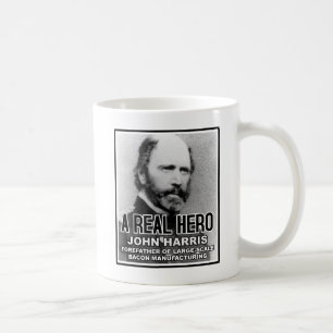 Tasse drôle de héros John Harris Bacon
