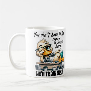Tasse drôle de la vie de bureau Mug humour au tr