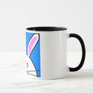 Tasse drôle de lapin