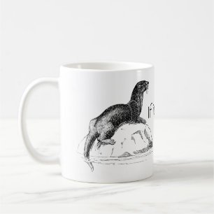 Tasse drôle de loutre