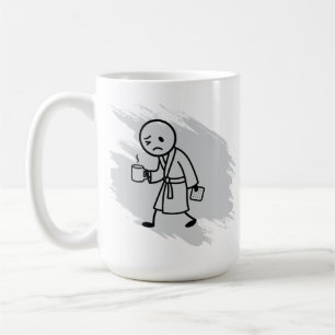 Tasse Drôle de Mal de Dos Alimenté par Café & Lido