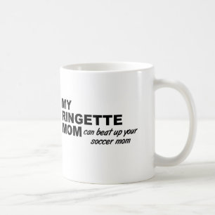 Tasse drôle de maman de ringette