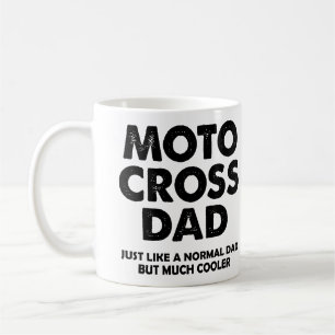 Tasse drôle de Mike de saleté de papa de motocro