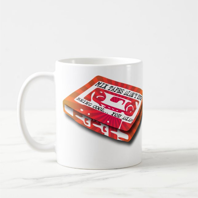 Tasse drôle de Mix Tapes (Gauche)