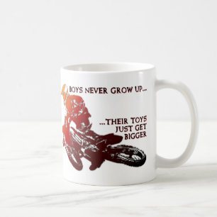 Tasse drôle de moto cross moto jouets plus gros