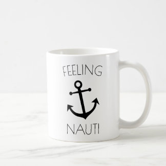Tasse drôle de Nauti de sentiment
