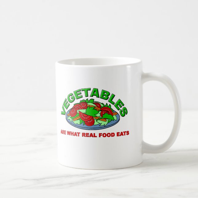 Tasse drôle de nourriture réelle (Droite)