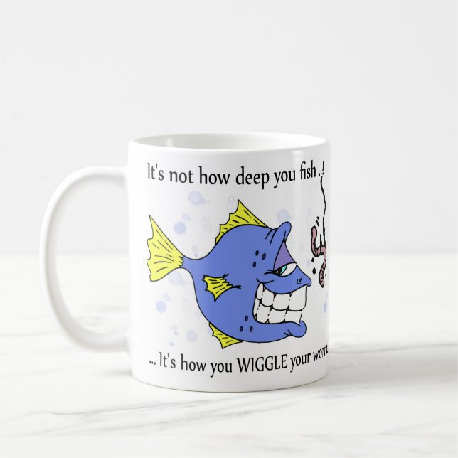 Tasse drôle de pêche, i'ts pas comment (Gauche)