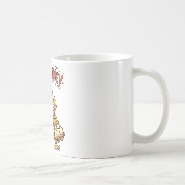 Tasse drôle de poule à argent d'œuf (Droite)