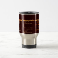 Tasse drôle de recette de café de matin de fille