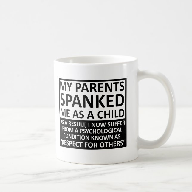 Tasse drôle de respect pour les autres (Droite)