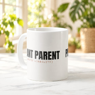 Tasse drôle de responsabilité limitée de parent de