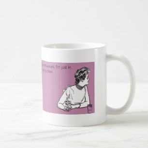 Tasse drôle de soins
