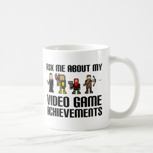 Tasse drôle de succès de jeu vidéo